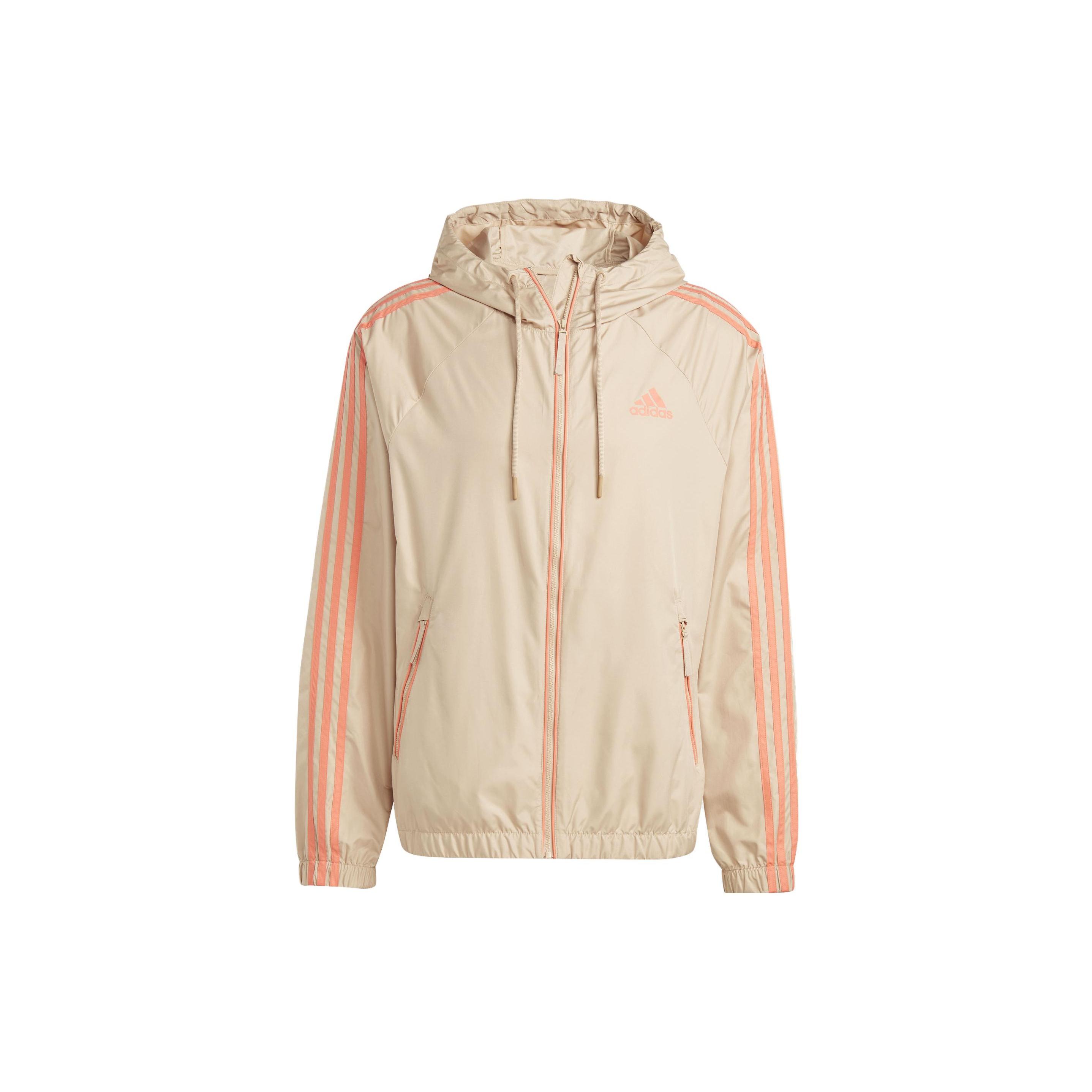 adidas Bsc 3-Stripes Rain.Rdy Jackets  Beige Pink  Men s HM2267 L