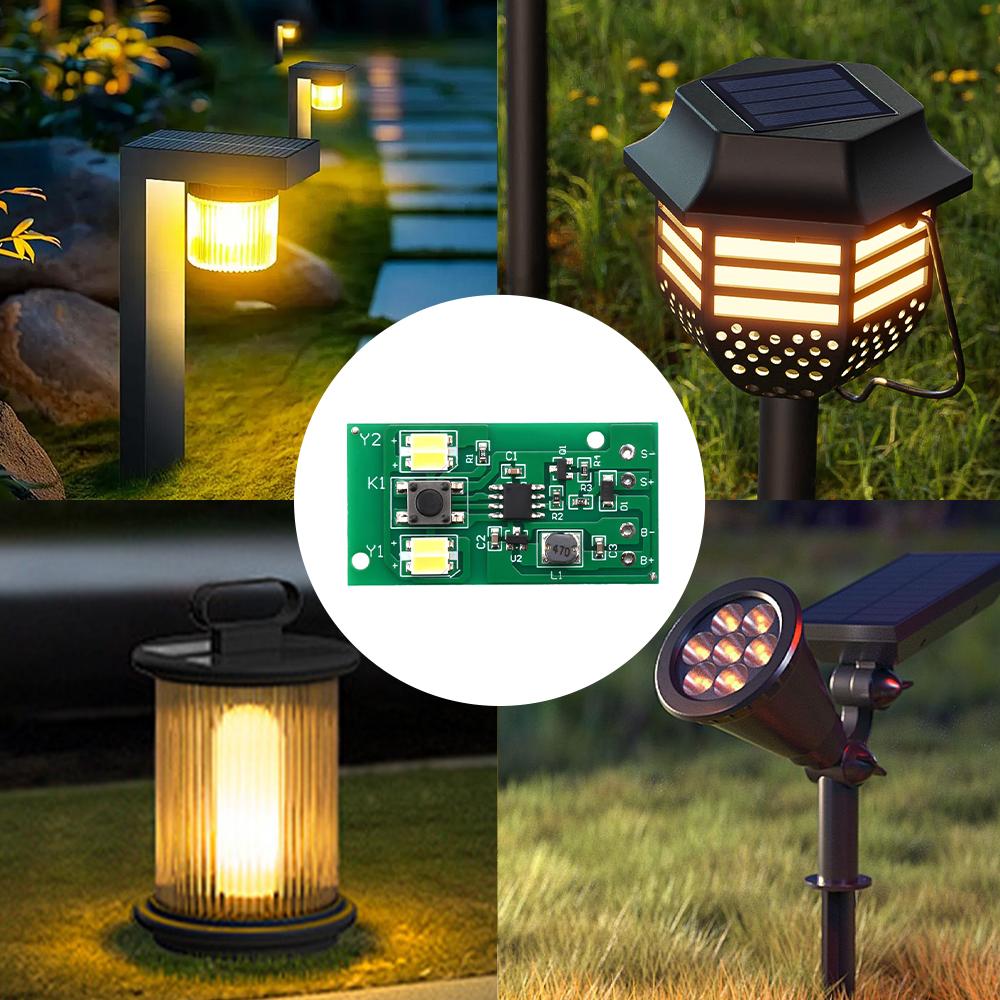 1.2V Solar Controller Charging Street Light Switch Circuit Board Charging Controller Circuit Switches Lithium Battery Charging B