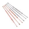 1/3Pcs Double Head Ear Wax Removal Cleaner Earwax Remover 360° Cleaning Ear Pick Stainless Steel Ear Care Tools