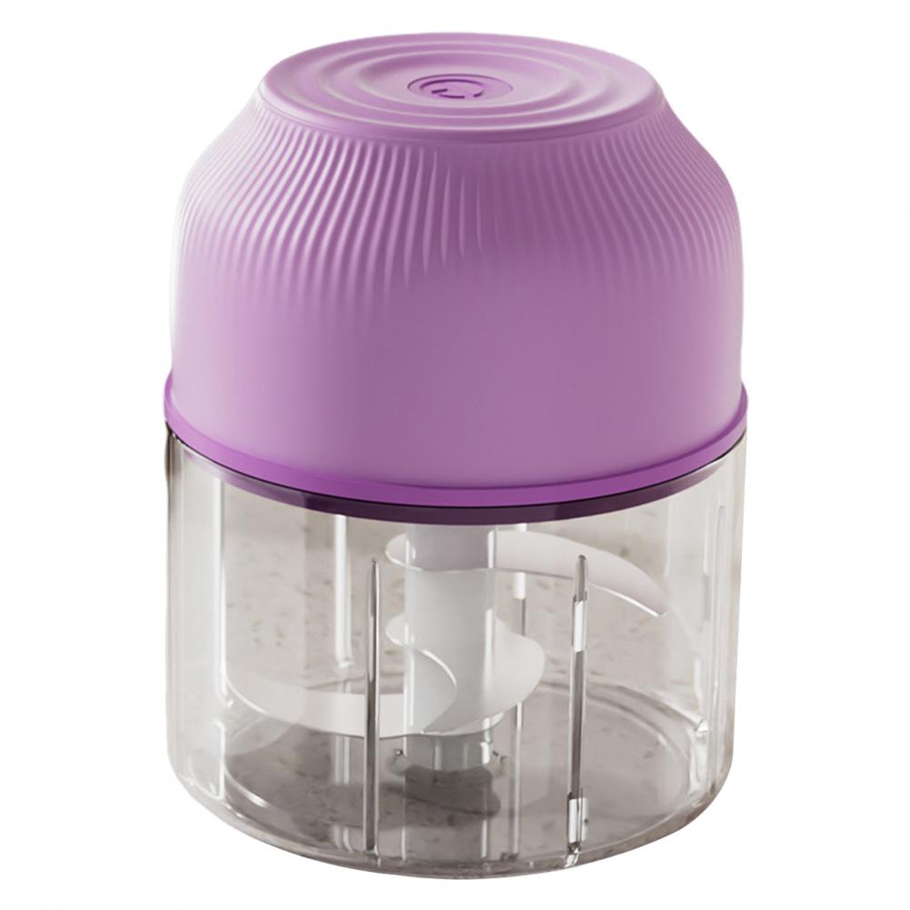 

Electric Garlic Grinder Compact Electric Mini Garlic Chopper Meat Grinder Usb Powered Kitchen Tool for Easy Portable for Garlic світло-фіолетового кольору