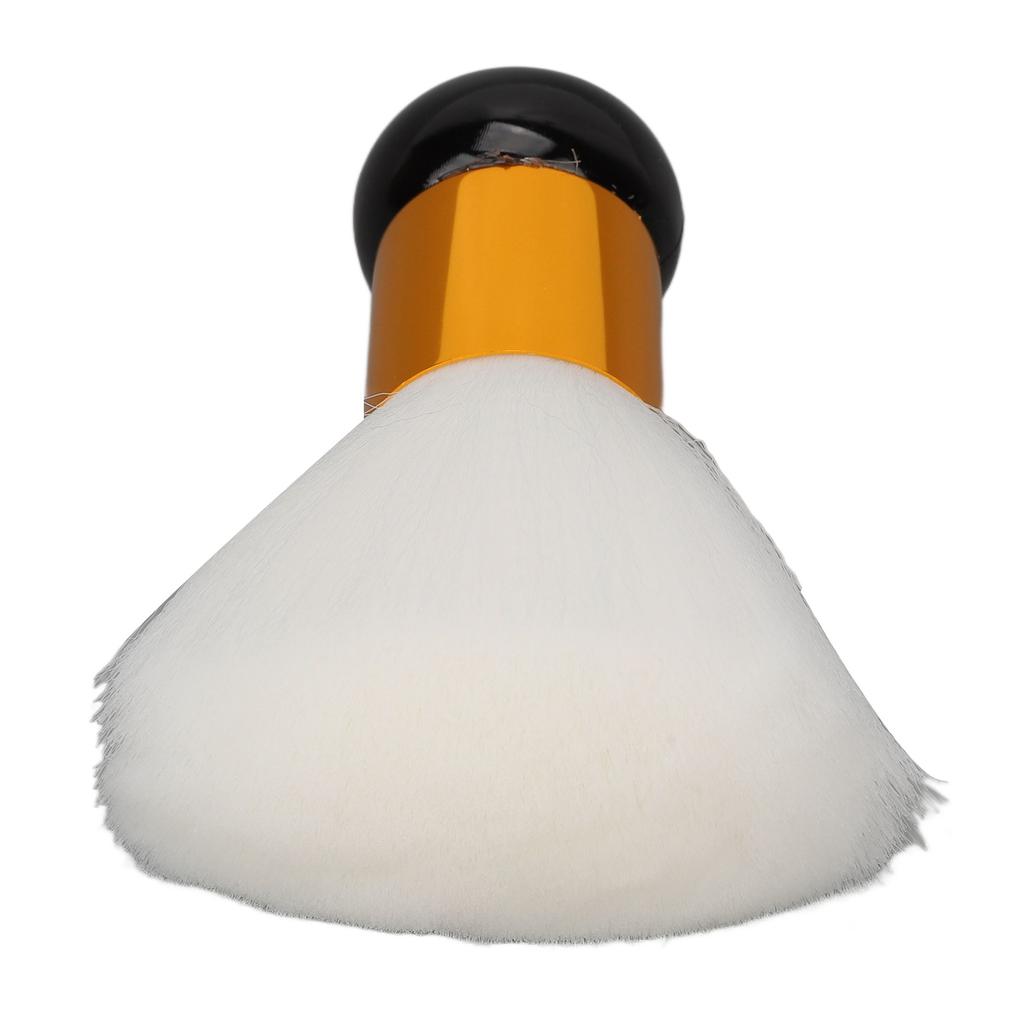 Barber Brush Soft Broken Hair Sweep Brush High Elasticity Nylon Brush Hair Neck Face Duster Brush