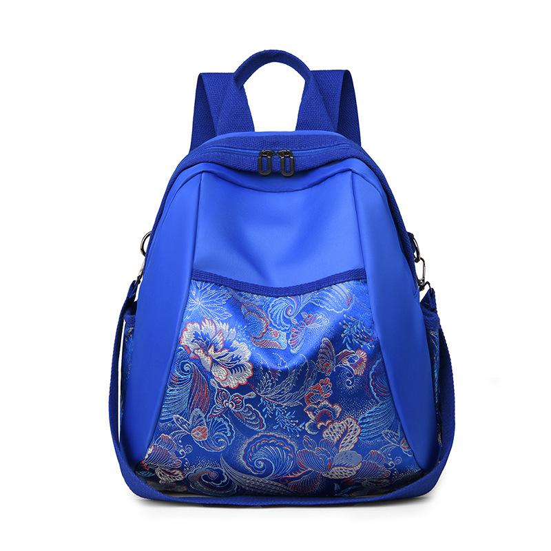 

Нейлоновый рюкзак для отдыха большой вместимости, сумка-ракушка синий