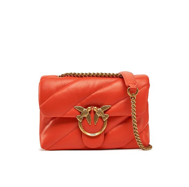 

Сумочка PINKO Love Puff Mini Cl PE 25 PLTT 100039 A0F2 оранжевый