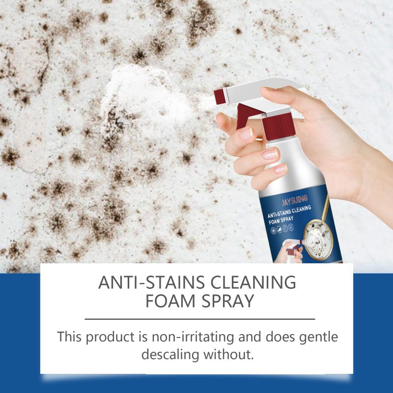 Jaysuing Bathroom Foam Cleaner Spray Remove Stains Multi-Functional Foam Cleaning Spray For Bathroom Wall