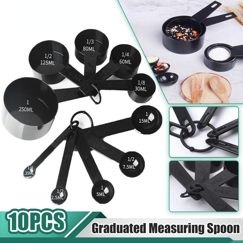 Measuring Spoon and Cup Set Accurate Kitchen Tools for Cooking and Baking Metric and Imperial Measurements Essential for Home
