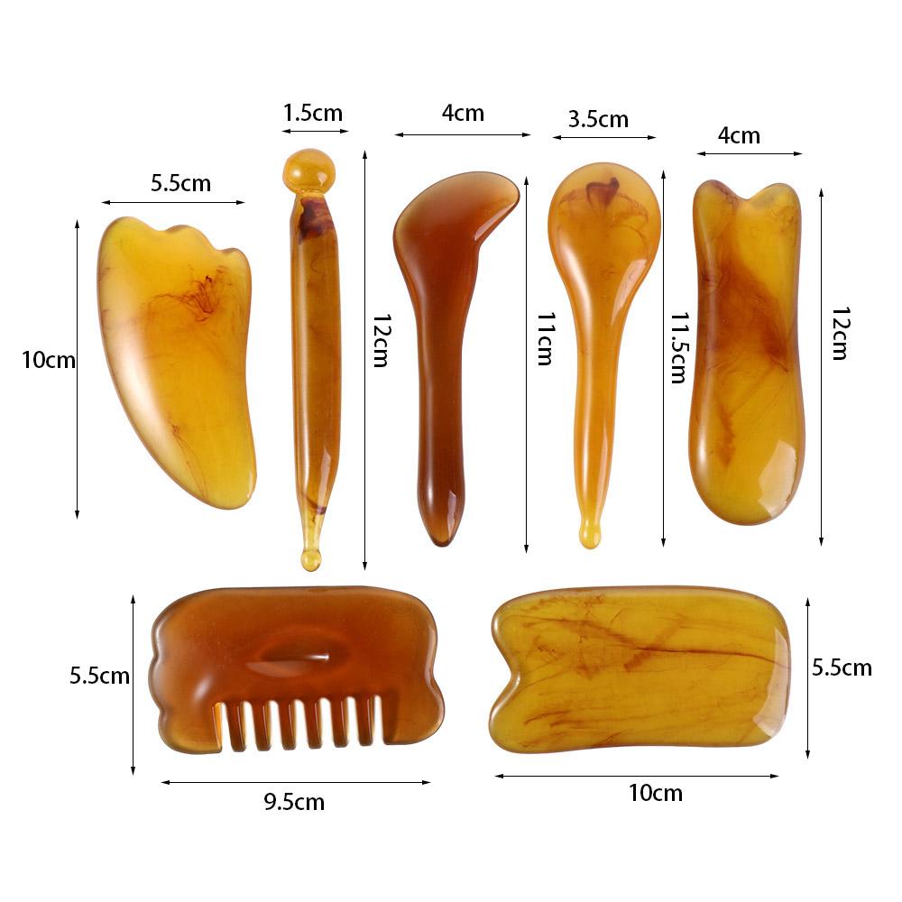 Body Care Women Plates Trigger Point Face Lift Skin Care Tool Face Massage Sticks Guasha Board Scraping Body Scraping Massager