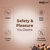 Manforce Chocolate Hazelnut Flavoured Condoms Dotted Rings Lubricated Latex For Men Intimate Protection 10PCS X Pack Of 2