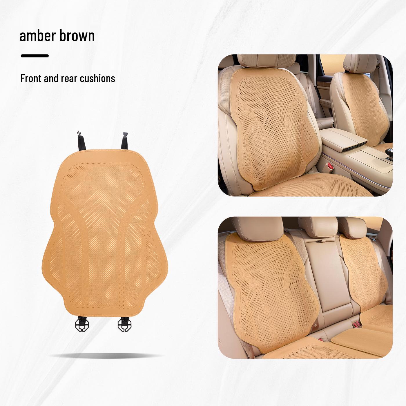 Weipai Universal Flocking Breathable Car Seat Cover, All-Season, Single Piece, Thin Model, Seven-Piece Set.