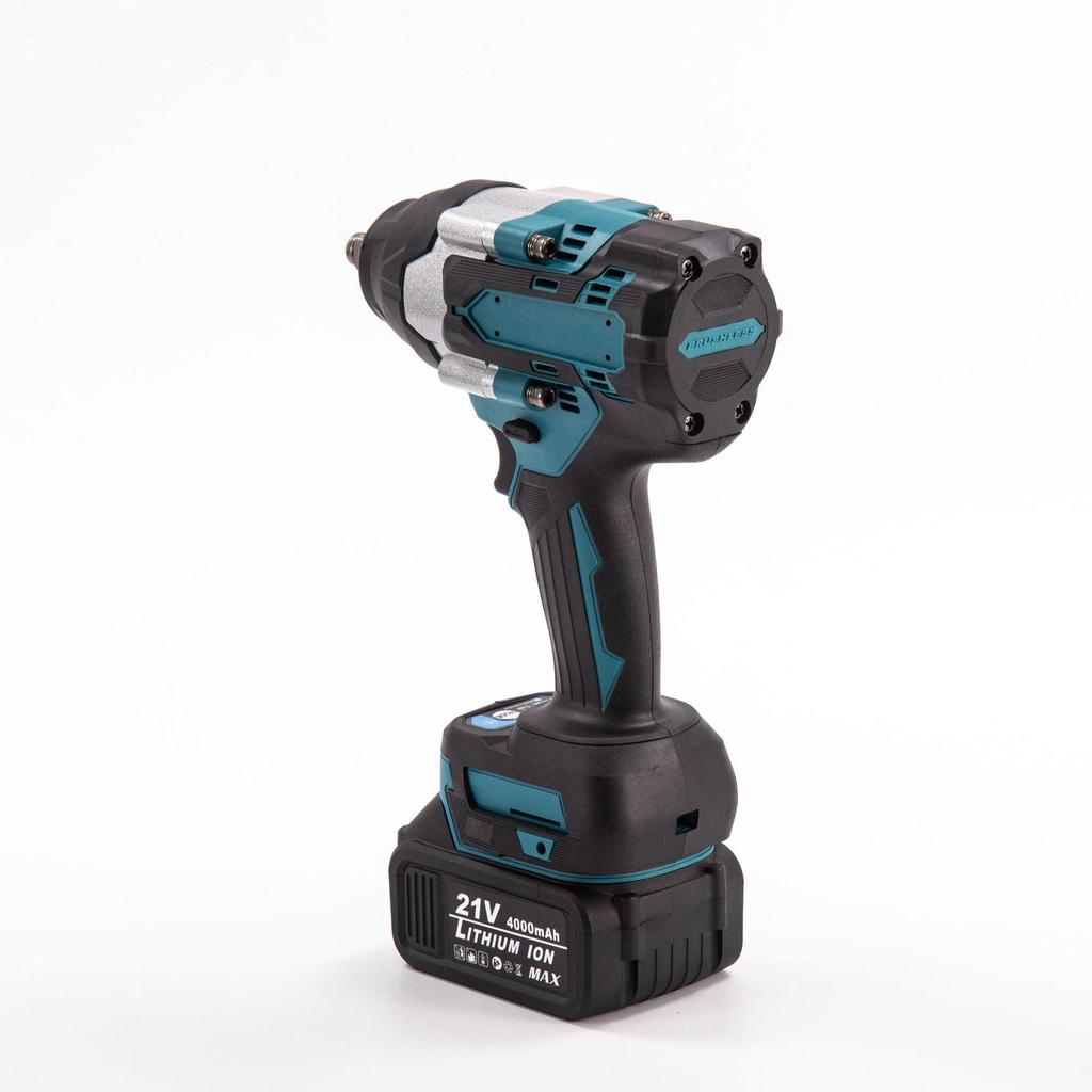 High-Power Cordless Brushless Electric Wrench with Rechargeable Battery