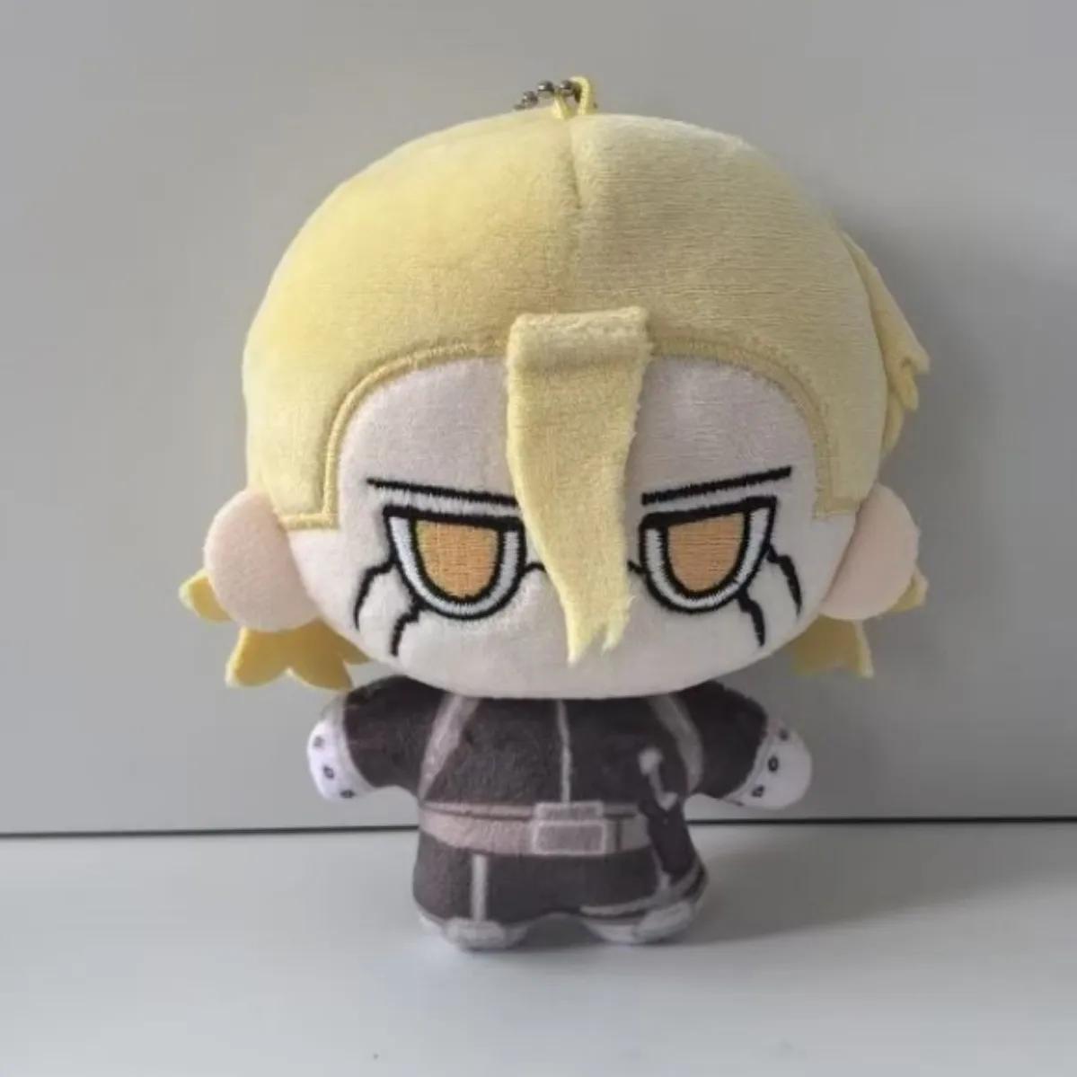 Weicher Plüsch-Dr. Stein Plüsch Anhänger Anime Senku Gen Dr.Xeno Stanley Ryusui Schlüsselanhänger Niedlicher Taschenanhänger Für Fans Geschenk Sammlung 11cm