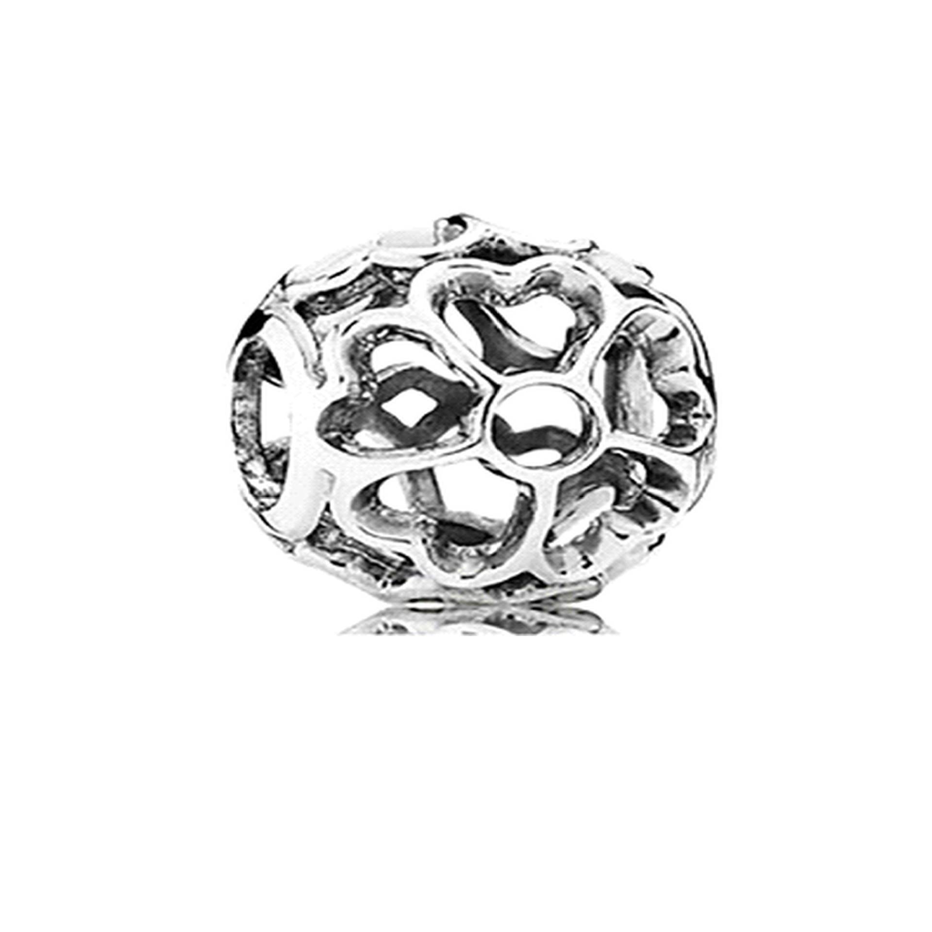 New Bracelet Love Hollow String Ornament Round Diamond Beaded Diy Bead Bracelet Accessories
