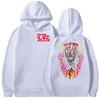Cooler Japanischer Anime Dandadan Ken Takakura Okarun Print Hoodie Herren Damen Vintage Langarm Sweatshirt