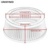 Motorcycle Air Filter Intake Cleaner Stainless Steel Repalecment Element For Harley Touring Sportster 883 Dyna Softail Road King