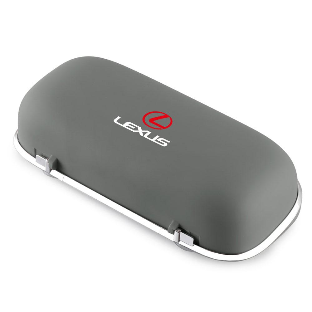ABS Car Eyeglass Storage Box Visor Sunglasses Bank Card Ticket Clip For Lexus CT200h NX300h RX300 RX330 EX300h F Sport IS RX NX