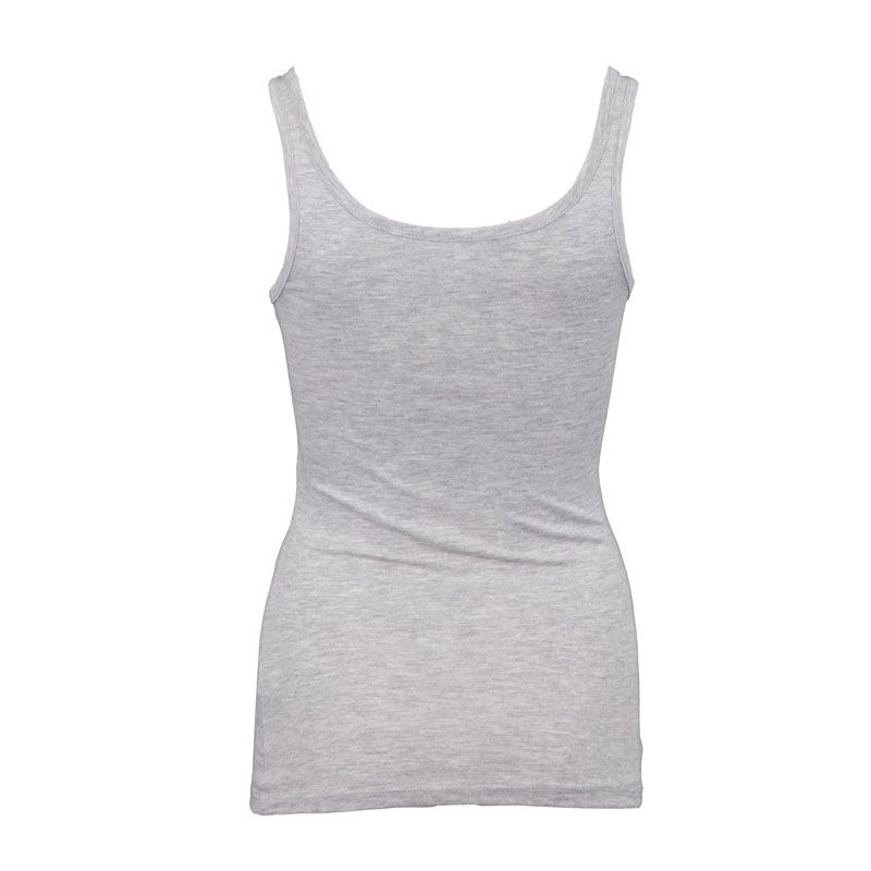 Débardeur ajusté en coton col rond Femme BILL TORNADE