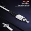 Qishao Outdoor Armored Single-Mode FC-FC Fiber Optic Patch Cable