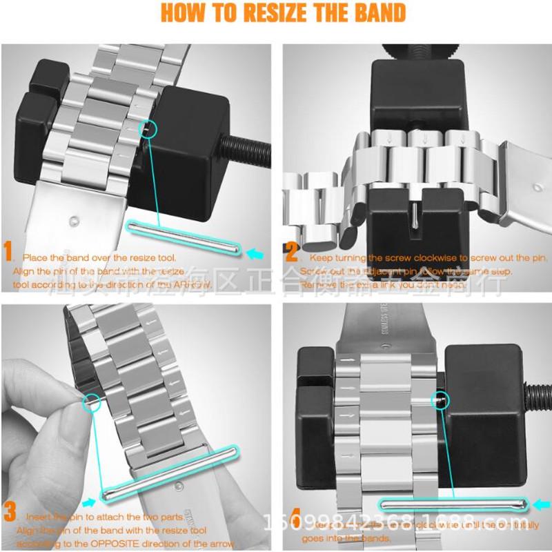 Watch Strap Repair Tool: Steel Band Link Remover & Adjuster Tool
