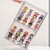 Caixa de Exibição de Armazenamento em Acrílico Transparente Para Brinquedos Fingures Vitrine Para Figuras e Bonecos Blind Box Organizador de Figuras de Ação