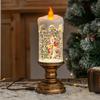 Christmas decorations, water candle lights, Christmas crystal lanterns, snow lanterns, children's birthday