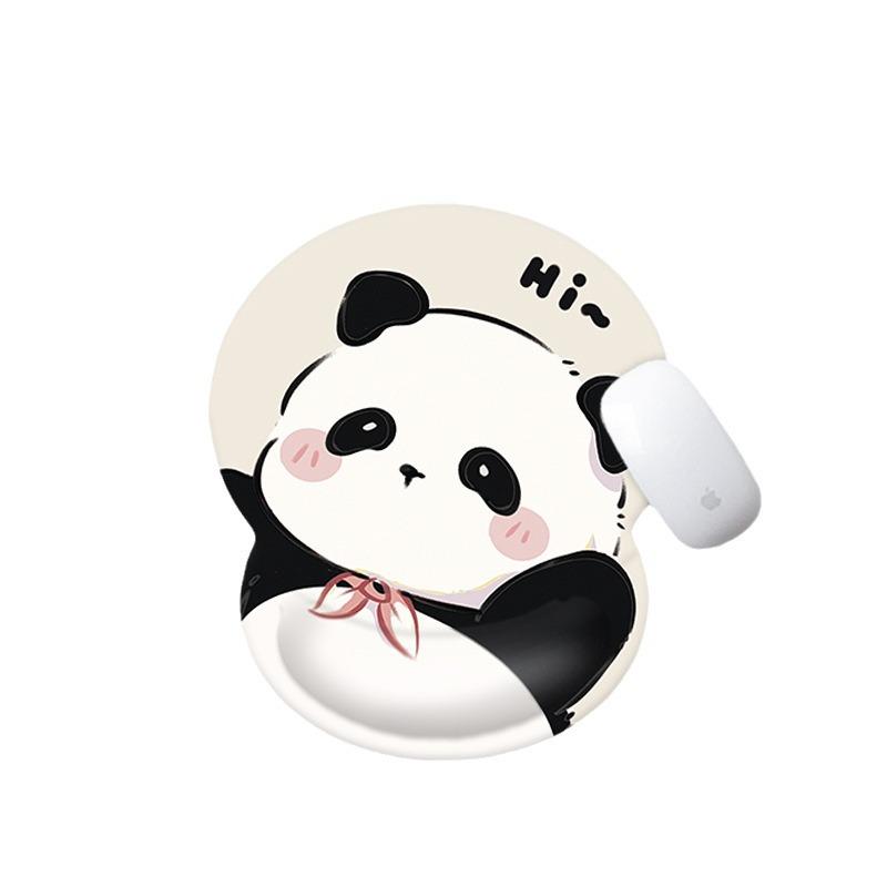 Wrist Rest Pad Panda Mouse Cute Nonslip Keyboard Hand Pillow For Women
