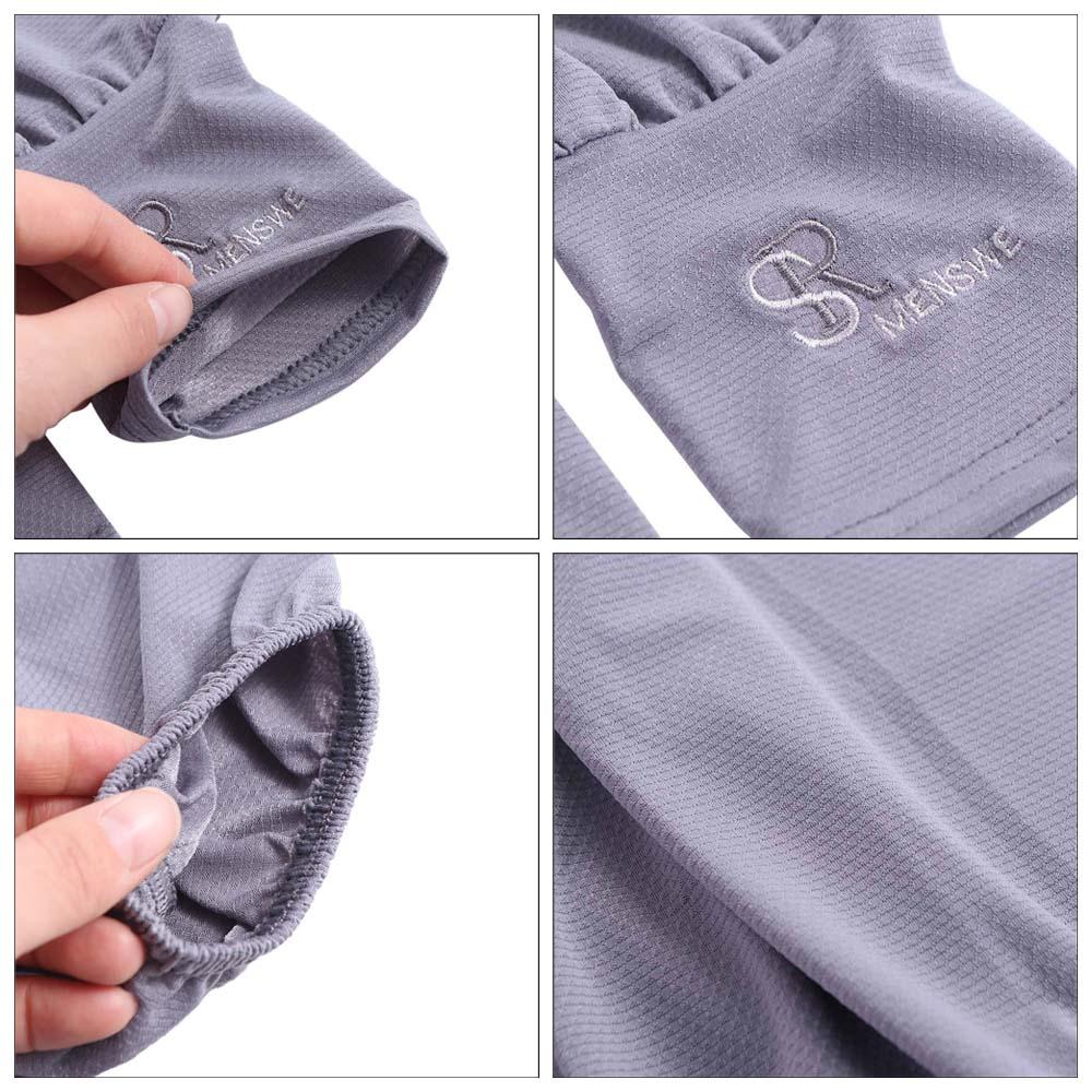 Letter Sunscreen Sleeve Solid Color Sun Protection Cover Thin Ice Silk Sleeves Sports