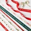 Festliches Weihnachtspapier & Bänder für Geschenke & Einkaufszentrumsdekorationen