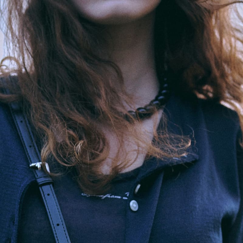 Denu [Jiwoo Pick] Witty Boll Necklace [2 Colors]