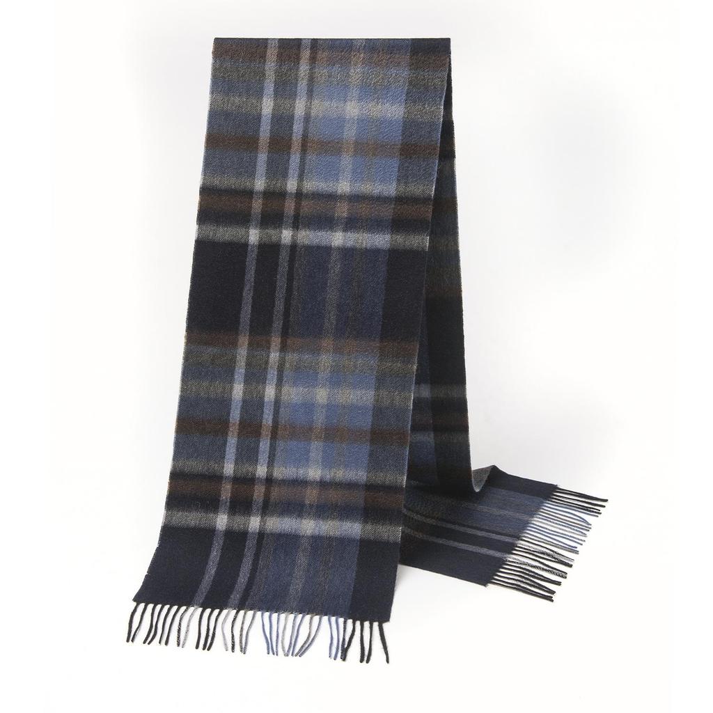 2025 British Plaid Wool Scarf for Men & Women - Warm, Autumn/Winter Style