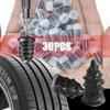10/30 Stück Auto Reifenreparatur Gumminägel Set Universal Auto Motorrad Reifenreparatur Nägel LKW Roller Fahrrad Reifen Pannenreparatur Werkzeug