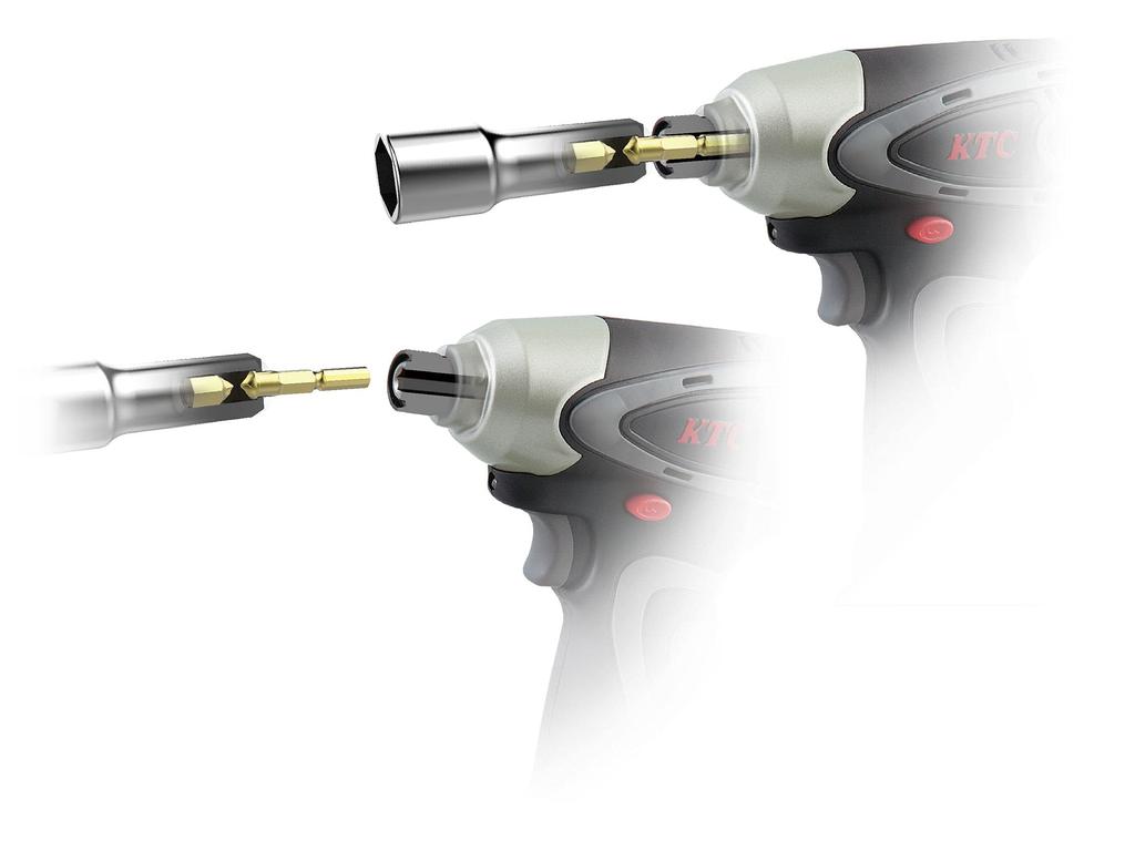 Kyoto Tool Impregnable Impact Socket (KTC) Bit, 24mm, Hexagonal, BZP63-24