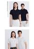 Ice Silk Short Sleeve Polo Shirt for Catering, Bakery, Milk Tea, Restaurant, Hotel Waitstaff with Custom Logo.