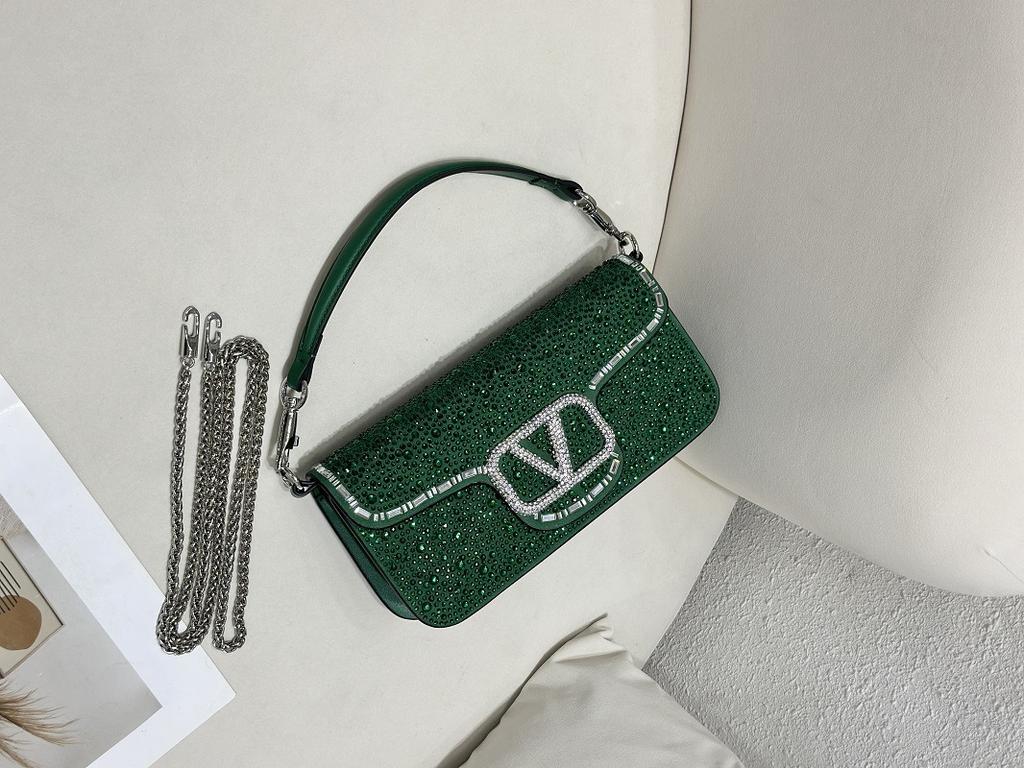 Nuova Borsa da Sera Completamente Ricoperta di Diamanti per Donna, Portatile, Borsa a Mano, a Spalla, con Catena, Borsa Europea e Americana da Sottobraccio