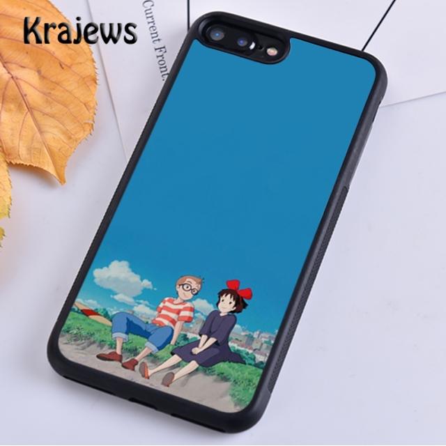 Krajews Kiki's Delivery Service Etui na telefon Pokrowiec na iPhone 14 5 SE 6s 7 8 plus XR XS 11 12 13 pro max Samsung S21 S22ultra Plus