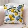 Lemon Pattern Pillow Case Pillowcase Doublesided Printed Sofa Cushion Bedroom Headboard Pillow