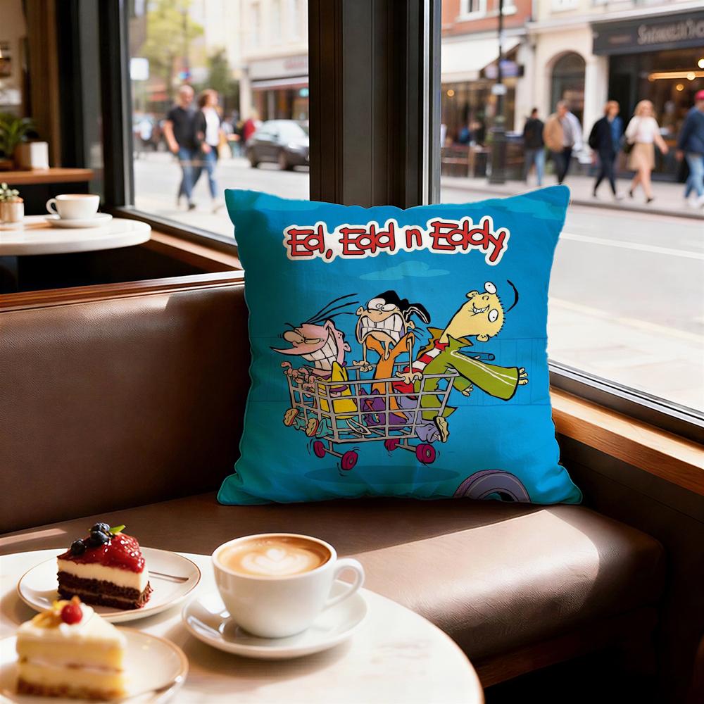

Cartoon Ed Edd N Eddy Cushion Cover Decorative Cushions Covers Cover Sofa 50x50 Pillow 4 Piece 45x45 40x40 Pillowcase 30X30cm