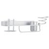 Weltraum-Aluminium Wandmontiertes Badezimmer-Aufbewahrungsregal Handtuchhalter Taschentuchbox Set Zubehör