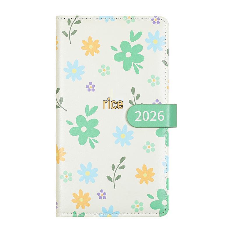 A6 Portable Planner: Daily, Weekly & Monthly To-Do List Notebook