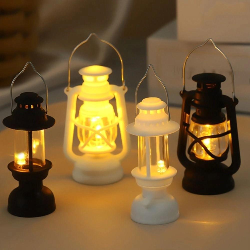 Kreative LED Elektronische Kerzenlicht Retro Outdoor Hängende Kleine Laternen Halloween Dekoration