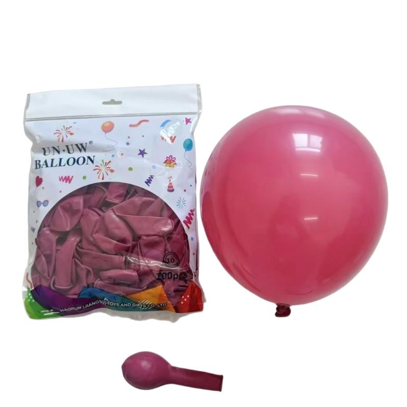 Durable and Safe 10-Inch Colorful Balloons for Kids' Birthday Party Decorations