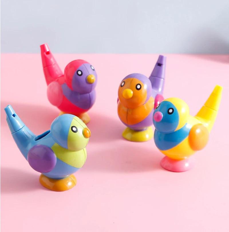 Coloured Drawing Water Bird Whistle Bathtime Musical Toy for Learning Gift Toy Musical Instrument