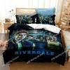 New Movie Riverdale Bedding Set For Bedroom Soft Modern Bedspreads Comefortable Kids Duvet Cover Quilt Cover And Pillowcase