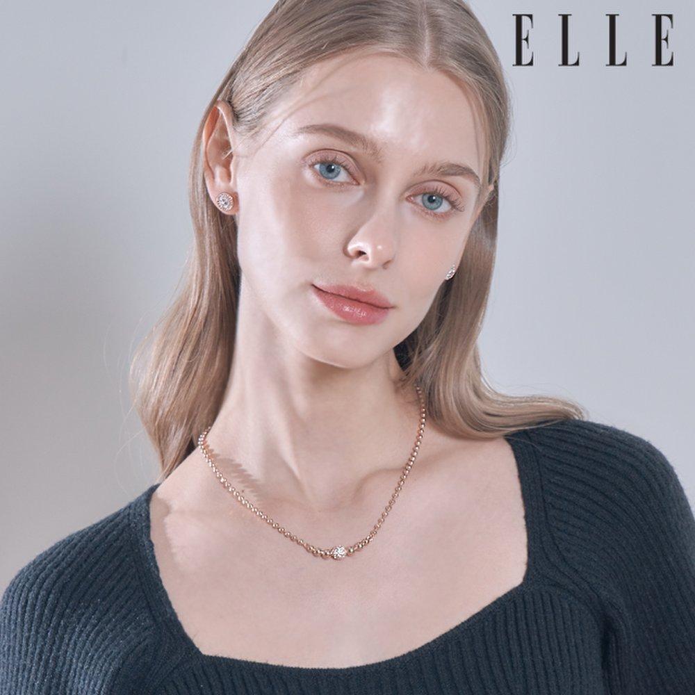 Volume Round Necklace Elbrnn184