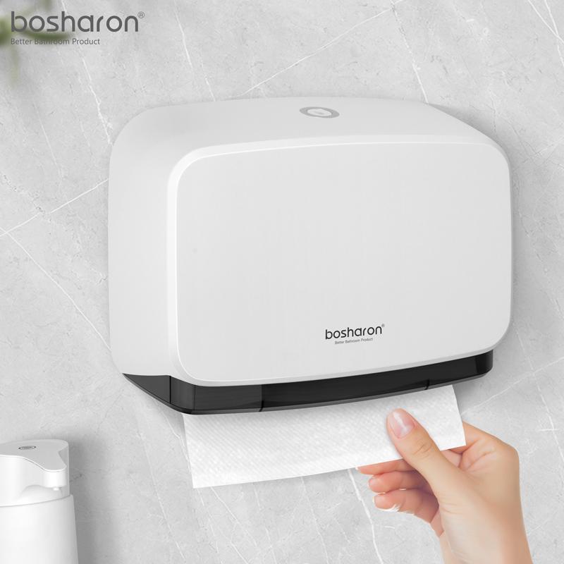 Factory Wall Mount Multifunctional Design Hotel Quadrate Bathroom Toilet Paper Box Paper Towel Dispenser Home Tissue Dispenser