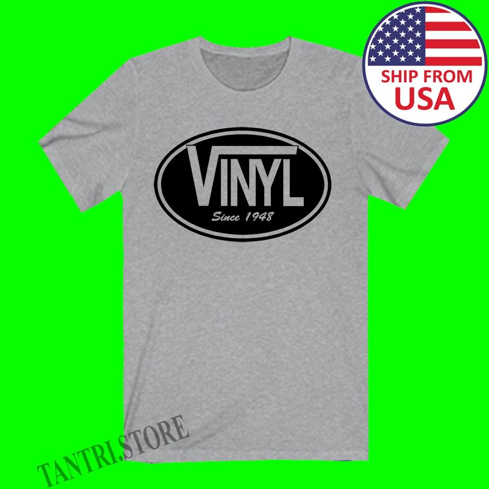 Vinyl Since 1948 Record DJ Men s Grey Size S to 3XL S