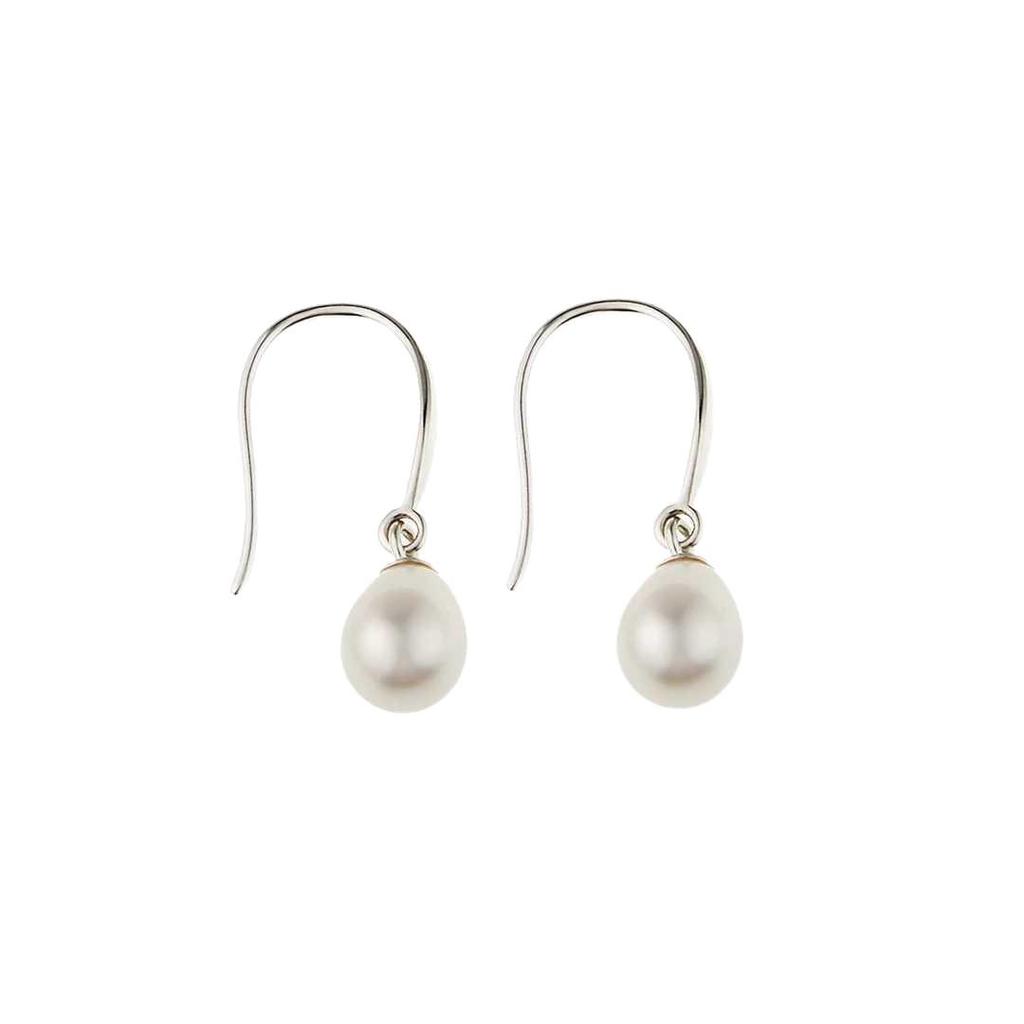 Elegant S925 Teardrop Freshwater Pearl Earrings for Women