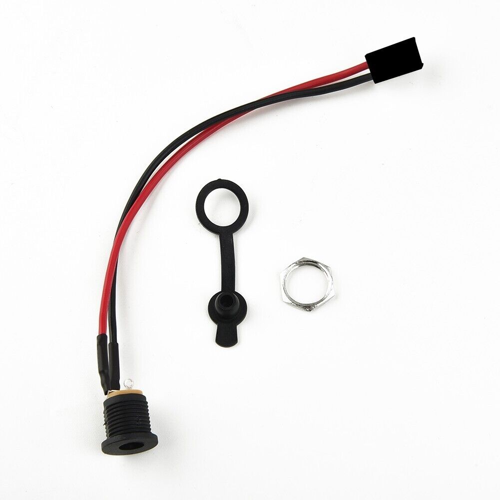 E-Bike Scooter Charging Port Electric Dc 5.5*2.1mm Round Charger Hole Sockets Dc Charging Head For Electric Scooter