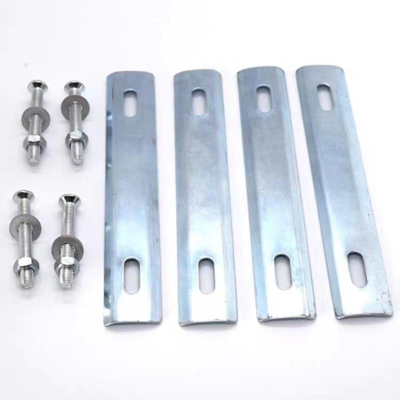 

Bicycle Carrier Basket Fix Screw Antirust High Strength Storage Basket Fixed Tightly Fixed Gasket Rear Mounting Plate Child Seat