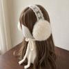 Plush Material Cold Proof Earmuffs Soft Ear Cap Windproof Earmuffs Plush Earmuffs  Winter Season
