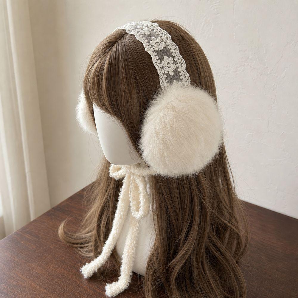 Plush Material Cold Proof Earmuffs Soft Ear Cap Windproof Earmuffs Plush Earmuffs Winter Season