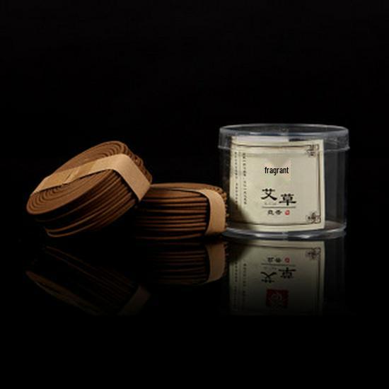 Jinfengxing Natural Sandalwood & Agarwood Indoor Coil Incense for Aromatherapy, Mosquito Repellent, and Odor Removal